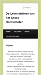 Mobile Screenshot of levenstuinen.nl